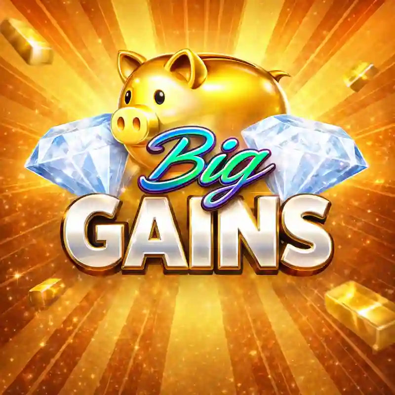 Big Gains Online Slot Game Interface